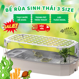  BỂ NUÔI RÙA SINH THÁI 3 SIZE LẮP GHÉP THÔNG MINH TRÁNH TRỐN THOÁTCHO BÒ SÁT LƯỠNG CƯ THÚ CƯNG 