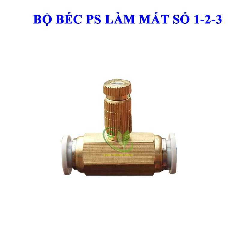 Béc phun sương bao gồm đế và béc