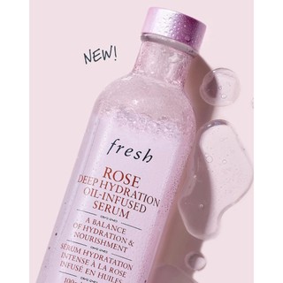 Serum dưỡng ẩm Fresh Rose Deep Hydration Face Serum