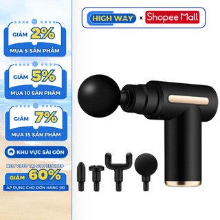 Máy Massage HIGHWAY Cầm Tay Mini Toàn Thân 6 Cấp Độ Chuyên Sâu Đa Năng