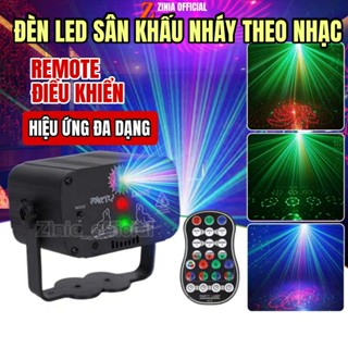  Đèn led PUCEN sân khấu nháy theo nhạc Đèn laser trang trí sự kiện đèn quẩy hội họp 