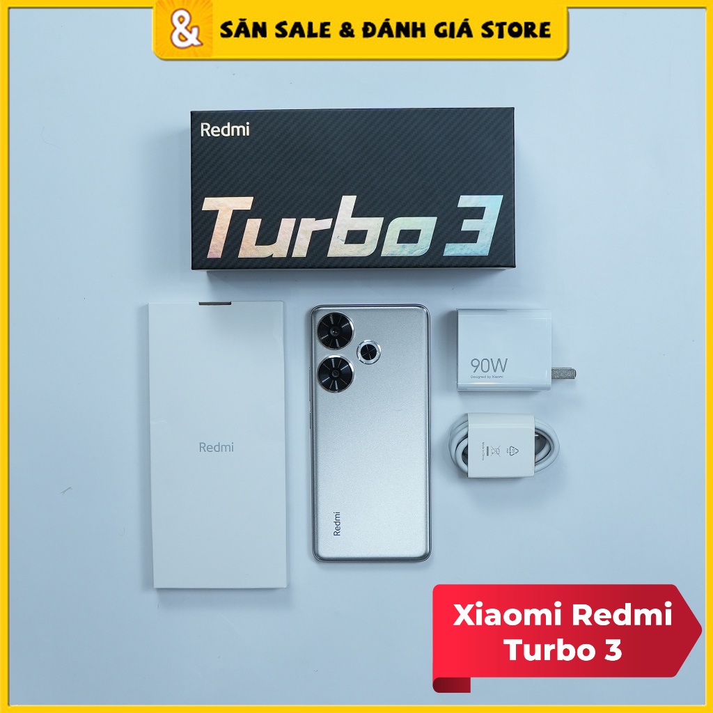 Điện thoại Xiaomi Redmi Turbo 3 5G (Bảo Hành 3 Tháng Lỗi 1 Đổi 1) - Snapdragon 8s Gen 3 | BigBuy360 - bigbuy360.vn