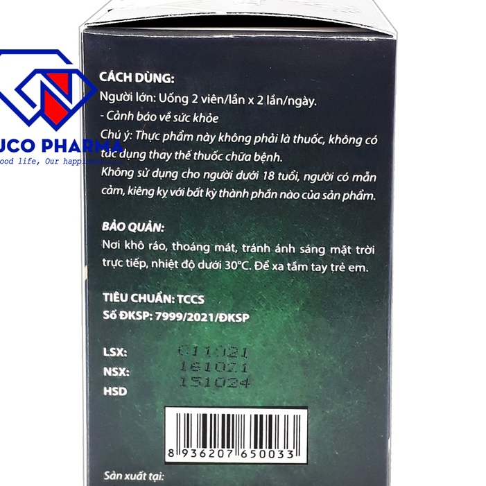 Viên uống Viên Tiểu Đêm Hưng An Phú - Giảm tiểu đêm, tiểu buốt, tiểu rắt, tiệu không tự chủ, bổ thận hiệu quả - Hộp 30 v