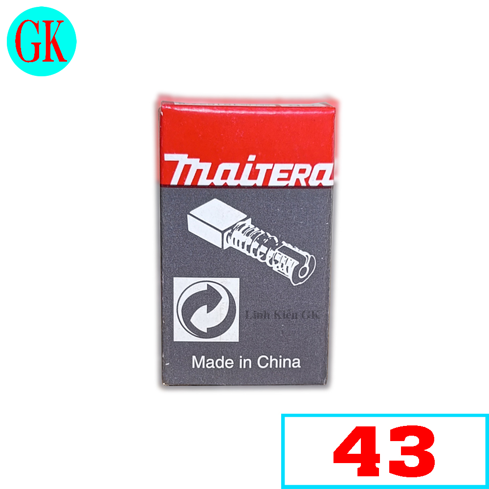 (10 đôi) Chổi than 43 maitera