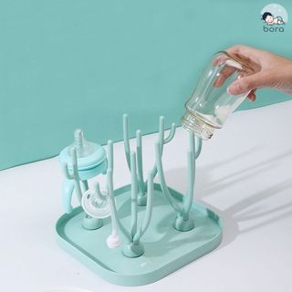 Khay úp bình sữa, núm ti cho bé