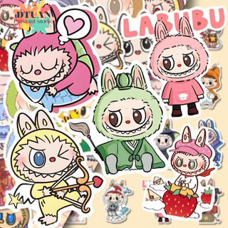 Set 20/50 Sticker LABUBU Dán Laptop, Điện Thoại, Ván Trượt, Ván Trượt, Mũ Bảo Hiểm
