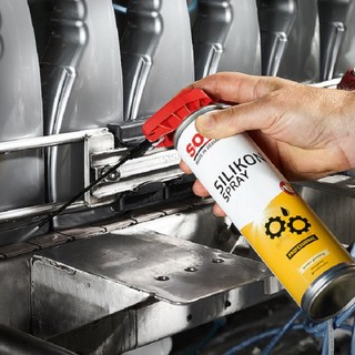 Chai xịt silicon Sonax Silicone Spray bảo dưỡng ô tô và bôi trơn đa dụng