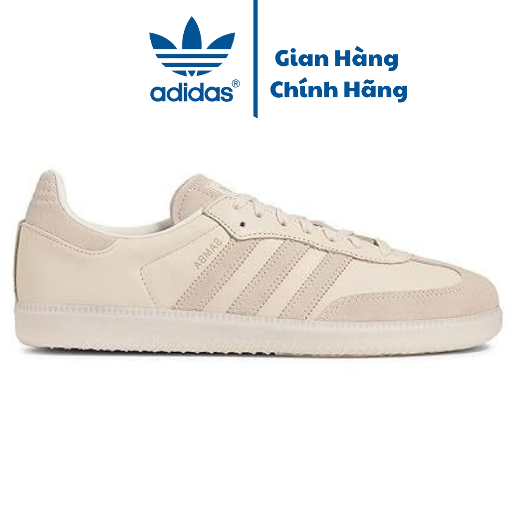 [ CHÍNH HÃNG ] Giày Adidas Samba OG 'Linen Cream White' FZ5603