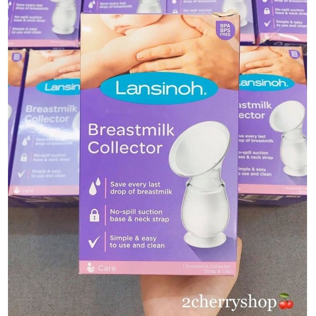 CỐC HỨNG SỮA SILICON LANSINOH