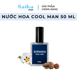 Nước hoa nam SIRMEN COOL MAN Eau de Parfum Châu Âu cao cấp chai 50ml
