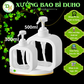 Chai Chiết Dầu Gội Sữa Tắm Trong Suốt, Hộp Đựng Nước Rửa Tay,Chai Đựng Dầu Gội, Lọ Đựng Sữa Tắm#