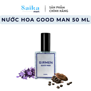Nước hoa nam SIRMEN GOOD MAN Eau de Parfum Châu Âu cao cấp chai 50ml thơm lịch lãm cuốn hút
