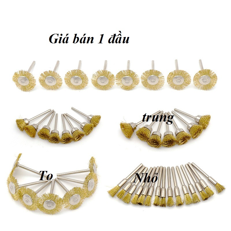 Chổi đánh rỉ sét trục 3mm - (5 ngàn/1 chổi)