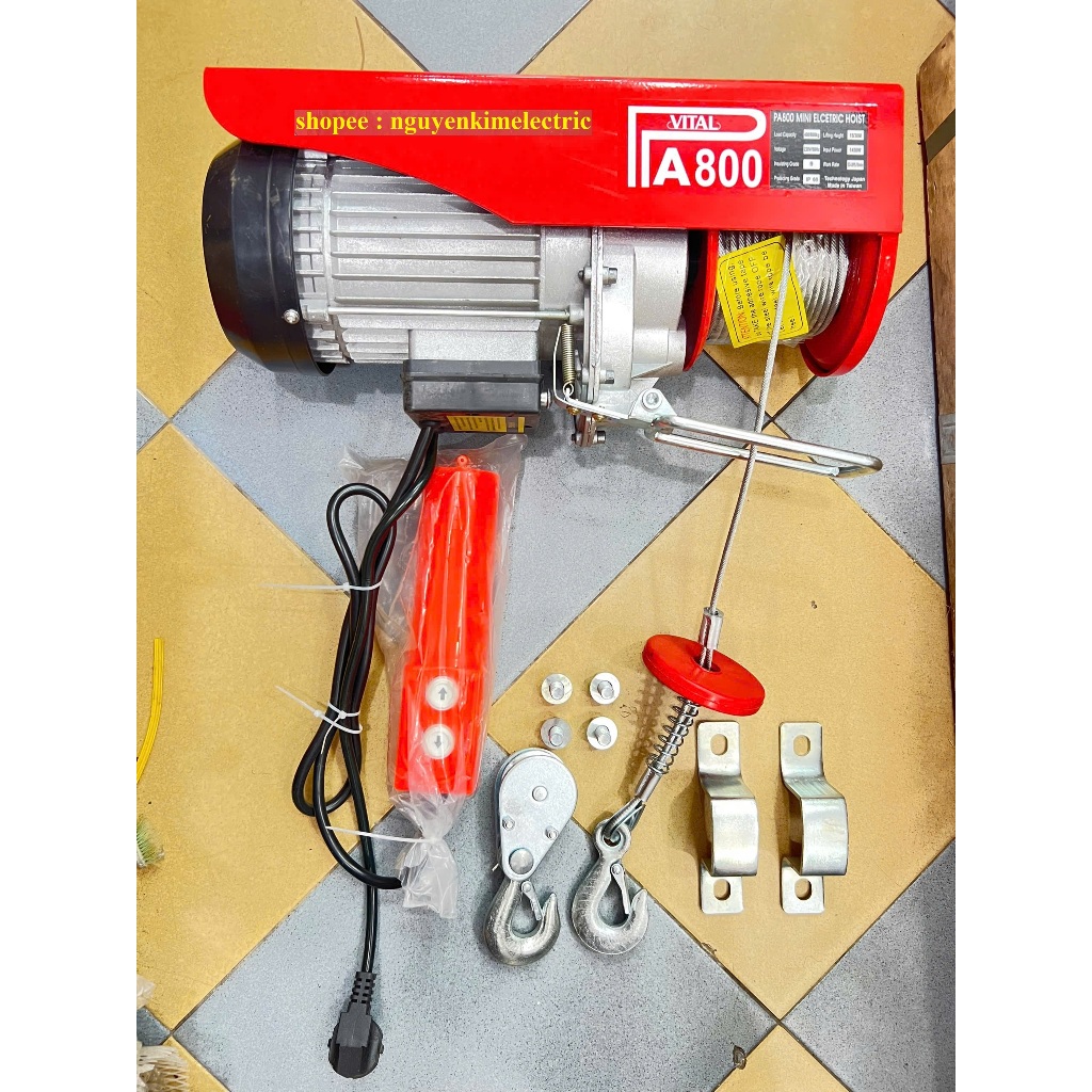 máy tời điện PA 800