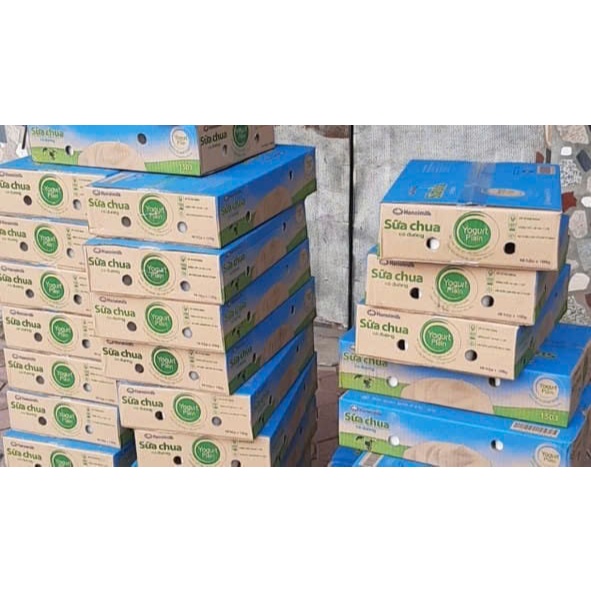 Sữa chua ăn Hanoi Milk có đường nguyên thùng 48 hộp 100ml [HN giao hàng hỏa tốc] - Ảnh 3