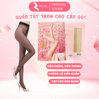  Quần Tất Da Chân Tàng Hình Hoa Hồng 001D Full Trong Không Lộ Viền Đùi Cao Cấp QT45 