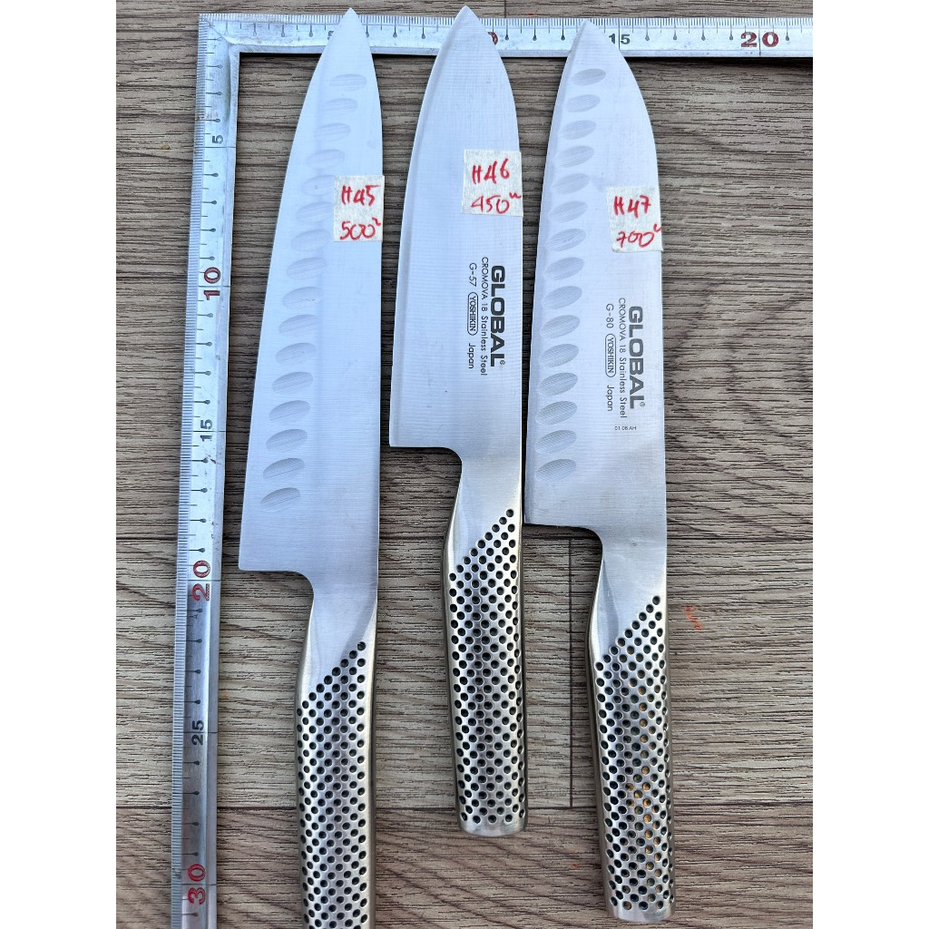 DAO GLOBAL NHẬT BẢN classic, có logo, không logo,hàng thanh lí, lỗi vết sướt , vết hàn ( shop đã sử lí đẹp) dao đã mài
