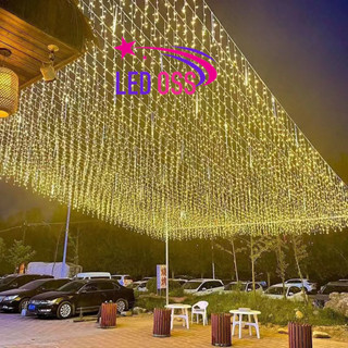  Giá Sỉ Đèn thả rèm mành 6m 8m 12m 16m mét LED Trang Trí Ngoài Trời Trang Trí Sự Kiện Nhà Cửa Sảnh Quán Cafe 