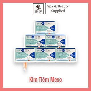Hộp Kim 34G Tiêm Meso (50 Chiếc) - Giải Pháp Căng Bóng và Trẻ Hóa Da