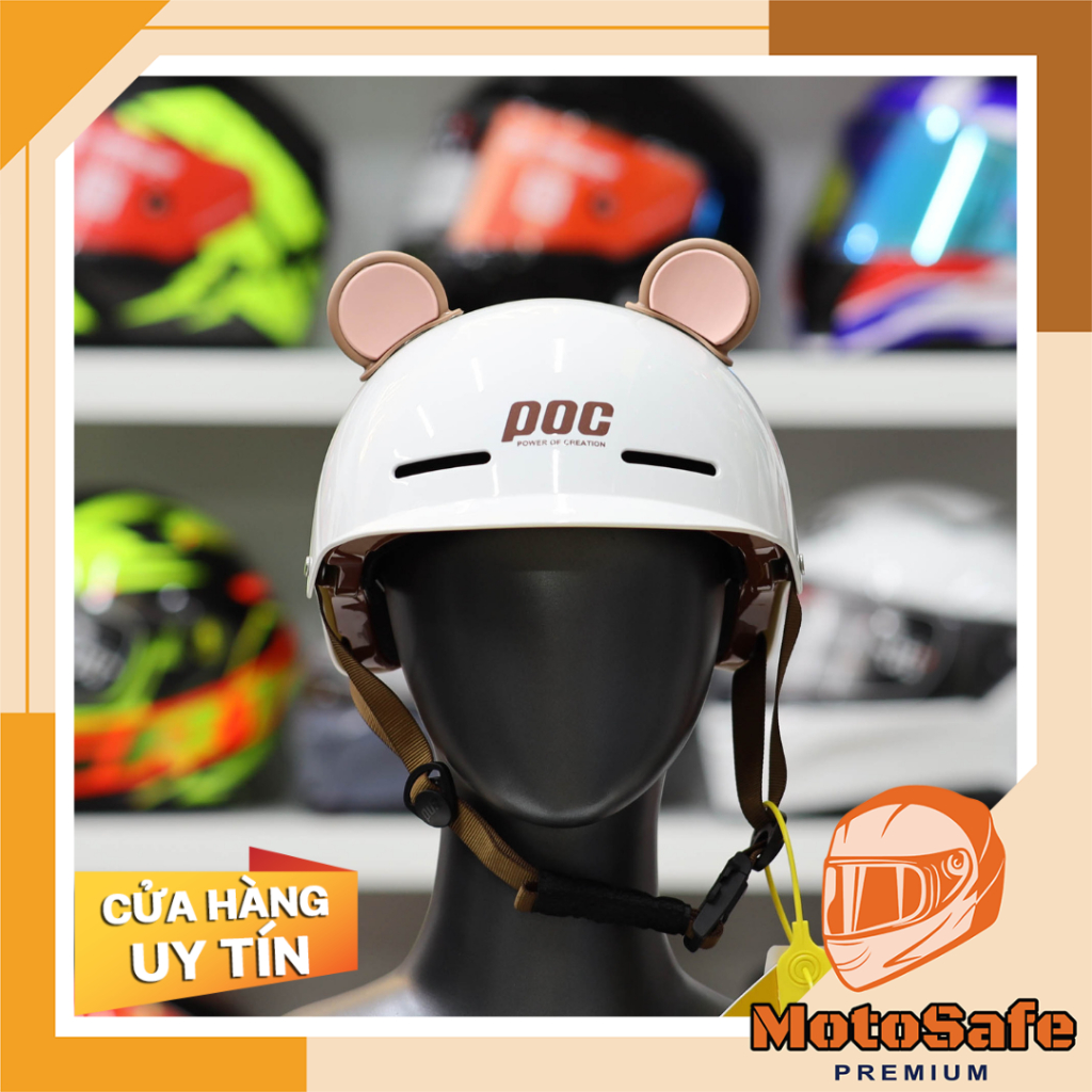 Nón POC P20 Đủ Màu (POC CREATION 1) Chính Hãng 2024 + Tặng Kèm Phụ Kiện Trang Trí