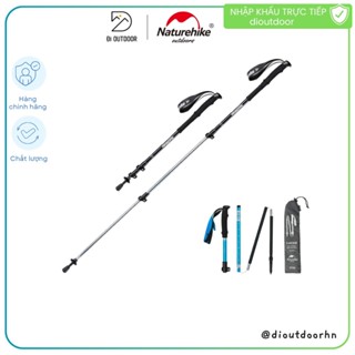 Gậy Trekking Leo Núi Gấp Gọn Naturehike NH17D009-Z 5 Khúc Hợp Kim Nhôm
