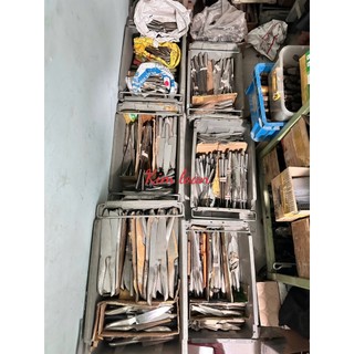 DAO GLOBAL SAI NHẬT BẢN, hàng thanh lí chưa hoàn thiện vân búa   không logo lưỡi, có logo cán