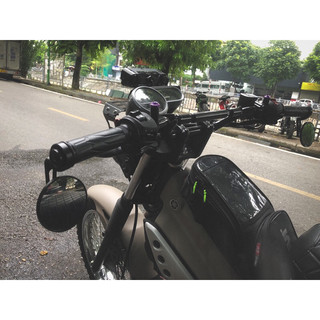 Gương gù tròn đen cnc