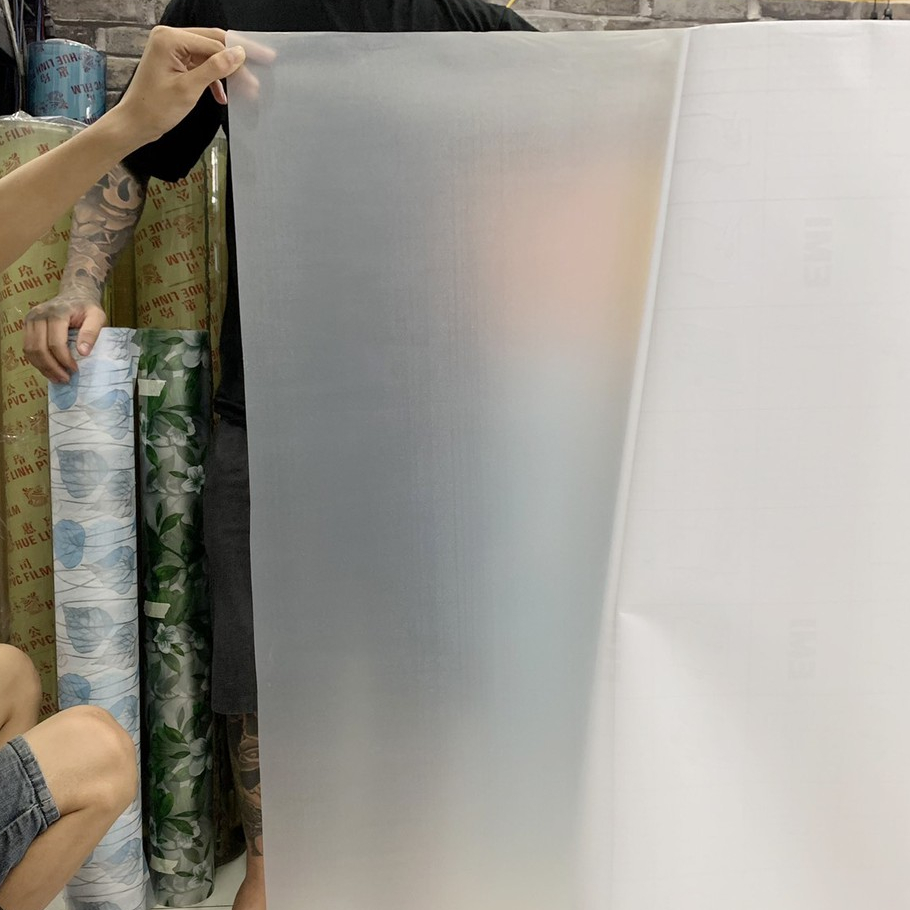Decal mờ dán kính - Decal làm mờ kính khổ 1,2m