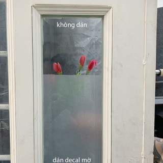 Decal mờ dán kính - Decal làm mờ kính khổ 1,2m