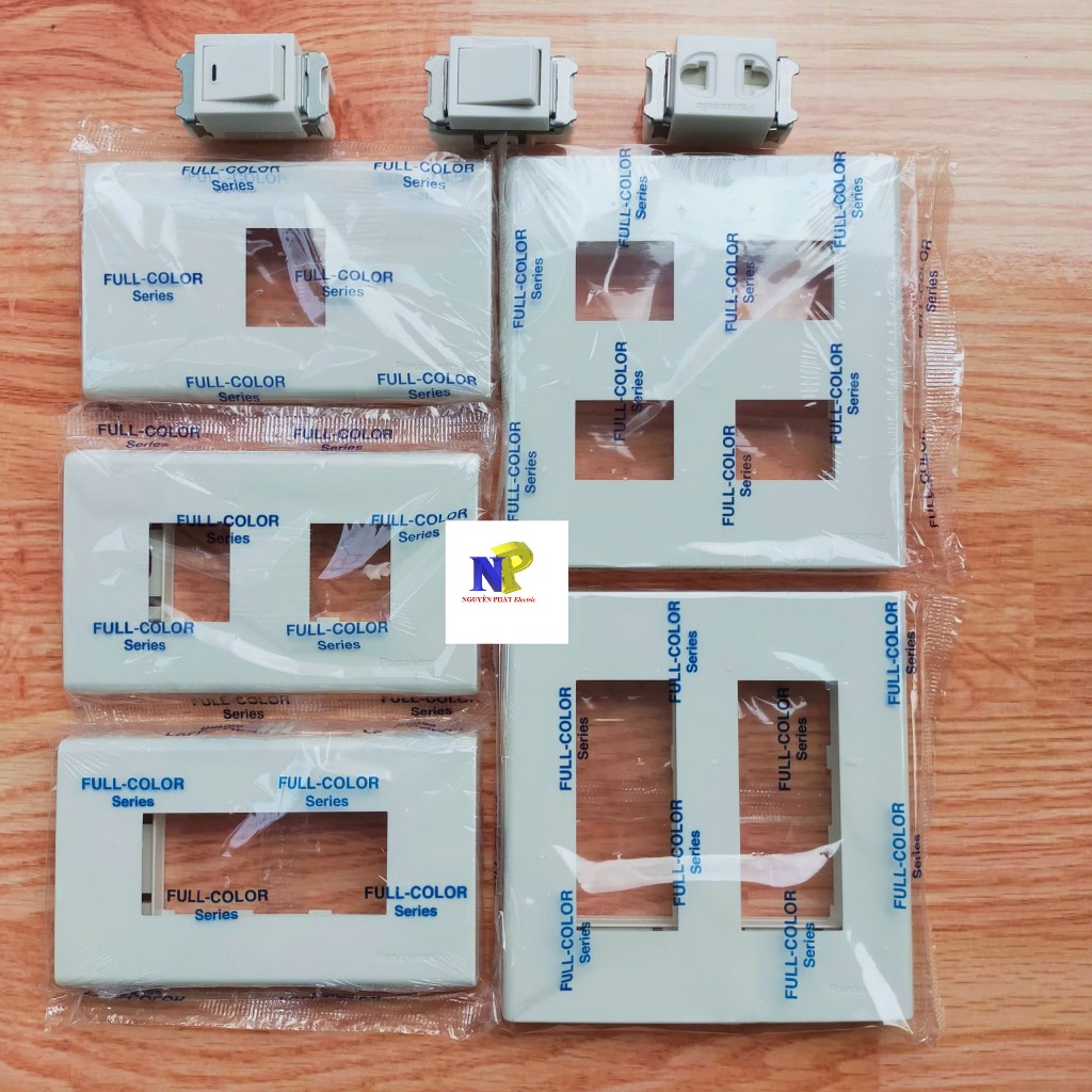 Công Tắc Ổ Cắm Panasonic Màu Đen Chính Hãng - Panasonic Full Color Wide Series