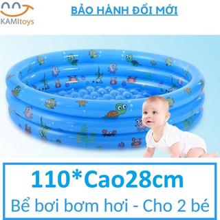  Bể bơi cho bé hình tròn  Chọn cỡ 110cm và cỡ khác  loại hồ phao bơm hơi gấp gọn mã 50025 