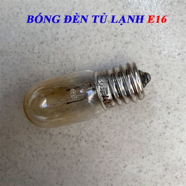 Bóng đèn tủ lạnh E16 đầu tù đuôi lớn