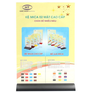 Bảng menu Đế NHÔM CAO CẤP A4 ( KT 21x30cm)