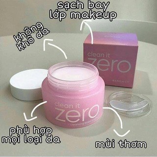 Sáp Tẩy Trang BANILA CO Clean It Zero mini 7ml Dhskincare