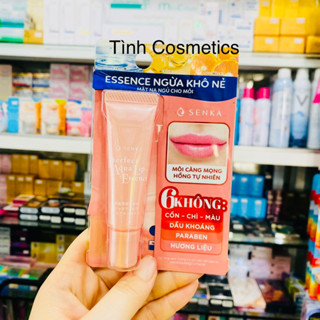  Mặt nạ ngủ môi SenKa tinh chất dưỡng môi dưỡng ẩm môi ban đêm,Senka Perfect Aqua Lip Essence 10g 
