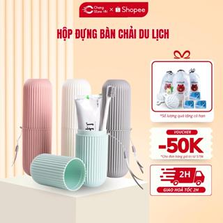 Hộp Đựng Bàn Chải Đánh Răng Mang Đi Du Lịch Hàng Cao Cấp 2 in 1 Cực Kì Tiện Dụng