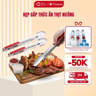 Kẹp Gắp Đồ Ăn Bằng Thép Không Gỉ Tiện Dụng Cho Mọi Nhà