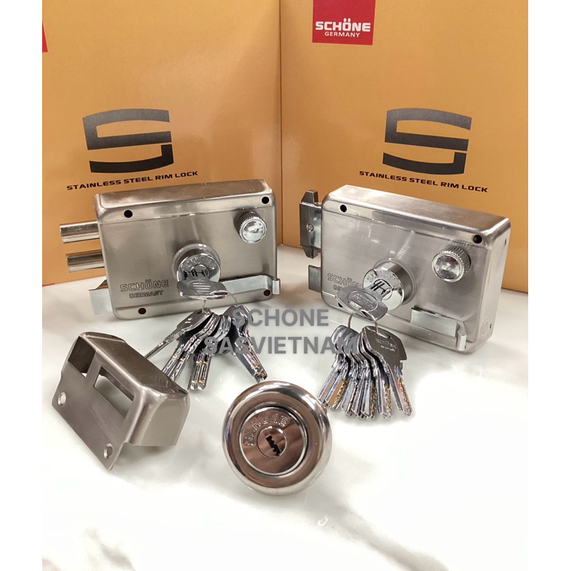 KHÓA CỔNG INOX 304 SCHONE SC 1663