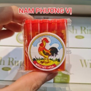 10 Ống Màu Gạch Tôm Mỹ Hoà [LUÔN CÓ HÀNG MỚI] - Màu Vàng Mỹ Hoà Gói 50G - Màu Thực Phẩm - Màu Nước