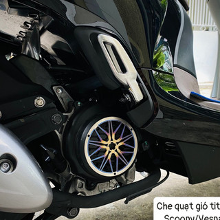 Che cánh quạt gió titanium vespa scoopy