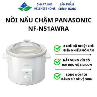 Nồi nấu chậm 5 Lít Panasonic NF-N51AWRA - Bảo hành 12 tháng