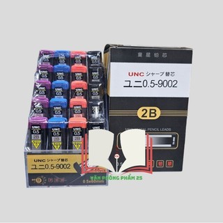 Ngòi chì kim UNC-9002 0.5mm,0.7mm. (1 lố)