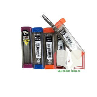 Ngòi chì kim UNC-9002 0.5mm,0.7mm. (1 lố)