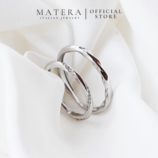 Nhẫn đôi tình yêu xoáy vô cực Eternal Love MATERA S925 nhẫn cặp cao cấp quà tặng người yêu MNH08