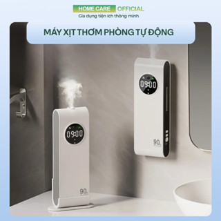 Máy Xịt Thơm Phòng Tự Động, Khuếch Tán Tinh Dầu Đèn Ngủ Cảm Ứng, Pin 3000mA (90ml)