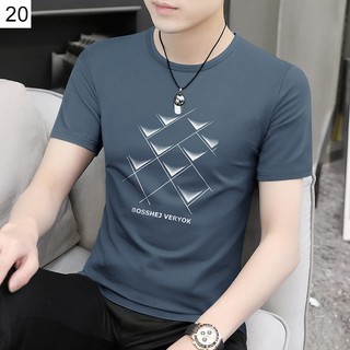 Áo thun nam giá rẻ, áo thun cổ tròn tay ngắn,chất cotton thun lanh, co giãn, thấm mồ hôi tốt - MS05