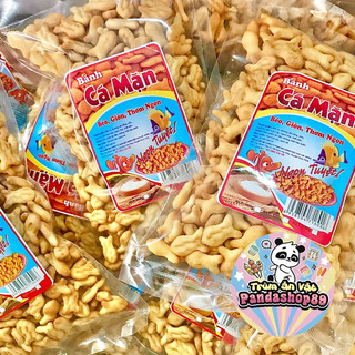 Bánh cá mặn, bánh quy bơ hình cá (gói 150g)