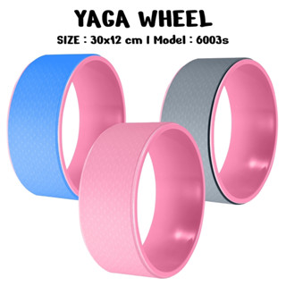 [6003S] BG Vòng Tập Yoga, Vòng Yoga Nhựa ABS 30X12CM Tập Lưng Cao Cấp- Yoga Wheel