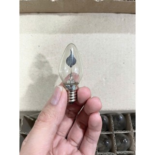 Bóng đèn trái ớt - bóng lửa 3W Hòa Thái Đỏ - Trắng thay thế ở bàn thờ