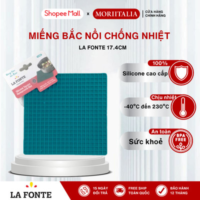 Miếng Bắc Nồi Chống Nhiệt Silicone Hình Vuông La Fonte - 012669 - Moriitalia